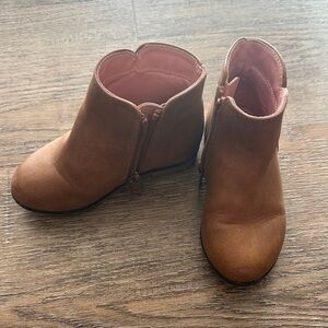 Cat & Jack Brown Ankle Booties